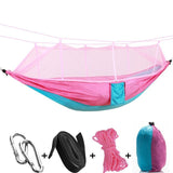 Ultralight Mosquito net Parachute Hammock with Anti-mosquito bites for Outdoor Camping Tent Using sleeping Free shipping