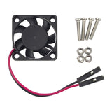 Raspberry PI Fan, Active Cooling Fan for Customized Acrylic Case / 5V plug-in and play Support raspberry pi model B Plus