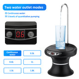 Automatic Water Dispenser Electric Water Gallon Pump for Bottle 19 Liters Kitchen Drinking Dispenser Sprayer USB Rechargeable