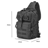 20L Tactical Backpack Pack Military Sling Backpack Army Molle Waterproof EDC Rucksack Bag for Outdoor Hiking Camping Hunting