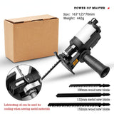 Electric Drill Modified To Electric Saws Reciprocating Saw Adapter Accessory Electric Saws Drill To Jig Saws Wood Cutting Tools