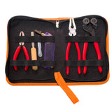17cm Steel Glass Cutting Tools with Rubber Tips for Stained Glass Work Mosaic Tile Hand Tool Files Red