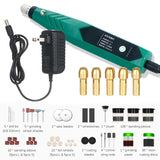 Cordless Rotary Tool Kit Multi-Functional Electric Grinder Mini Portable Rechargeable Cordless Electric Grinding Polishing Kit