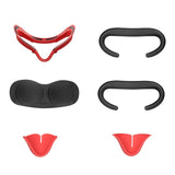 5in1 Face Cover Pad Lens Cover Facial Interface Bracket Anti-Leakage Nose Pad Set for oculus Quest 2 VR Accessories
