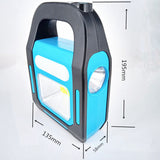3 in 1 Solar USB Rechargeable COB LED Camping Lantern, Charging for Device, Waterproof Emergency Flashlight LED Light