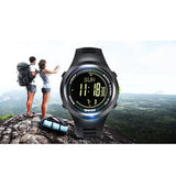 Waterproof Outdoor Sport Watch LED Digital Electronic Wristwatch Altitude Meter Step Intelligent Sports Watch