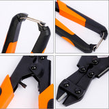 8Inch Bolt Cutter Pliers Alloy Steel Rope Scissors Electrical Wire Cable Cutters Multifunction Chains Jaw Cutting Tool