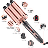 Hair Curler 5 in 1 hair styler Curling Iron Ceramic Styling Tool Professional Triple Barrel Hair iron Hair Styler Wand