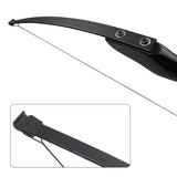 30/40lbs Straight wooden Bow 12pcs Mixed Carbon Arrows Taken Down Bow Hunting Long bow Sport Shooting Practice Archery Bow