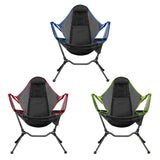 Foldable Outdoor Chair Hammock Garden Swing Chair Beach Moon Chair With Pillow For Camping Fishing Ultralight Portable Chair