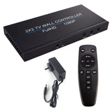 2021 New Vedio Connection Supplies Universal HDMICompatible Video Wall Controller Splitter 2X2 Universal Video Accessories