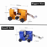 Easy Portable Chainsaw Sharpening Jig Aluminium Alloy Chainsaw Sharpener with Grinder Stones Chain Saw Drill Sharpen Tool