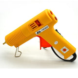 Professional Hot Melt Glue Gun Industrial Adjustable Temperature 5 Copper Nozzles for DIY Crafts and Quick Repairs