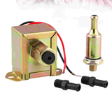 Universal 12V Copper Oil Burning Pump Car Refitting Fuel Pump for Automotive Car Vehicle 1PC