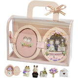 CUTEBEE DIY Dollhouse Wooden doll Houses Miniature Doll House Furniture Kit Casa Music Led Toys for Children Birthday Gift