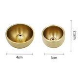 Pure Copper Copper Bell Accessories Wind Chime Brass Bell Pendant Ornaments Decorations Craft Furnishings Door Opening Reminder