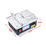 S3 Mini Table Saw Woodworking Electric Small Bench Saw Handmade DIY Hobby Model Crafts Cutting Tool 775 Motor 96W 63mm