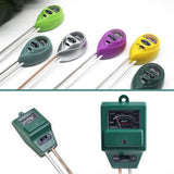 Soil pH Tester, 3/4 in 1 PH Light Moisture Acidity Tester Soil Tester Moisture Meter Plant Soil Tester Kit for Flowers