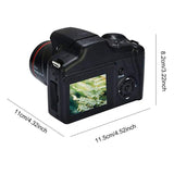 2021 Newest Upgrade Professional Video Camcorder HD 1080P Handheld Digital Camera 16X Digital Zoom Support SD Card 9.88mm Len
