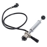 Beer Keg Pump Leakproof Rustproof Stainless Steel Beer Quick Keg Tap Pump S Type Dispenser for Picnic Party Wedding