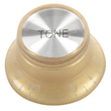 8X Set Gold Top Hat Knob for Gibson for Les Paul Gold Foil Button