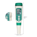 Portable Salinity Meter Handheld ATC Salinometer Halometer Salt Gauge Meter for Salt Water Pool Food Salt Aquarium Tester