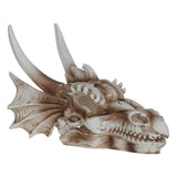 1Pc Dinosaur Skull Shaped Adornment Artificial Decor Resin Skull Model Fish Tank Decor Chic Craft For Aquarium Fish Tank