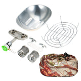 Camping Gas Heater Warmer Stove Double Head Outdoor Heater Portable Infrared Ray Camping Heating Stove Warmer Heating Gas Stove