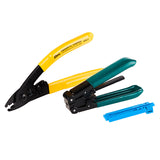 DEBAOFU FTTH  fiber cleaver cooling tool kit consists of 11 parts  optical fiber cable optical cable and household toolkit