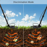 Metal Detector for Adults&amp;Kids Pinpoint Discrimination All Metal 3 Modes with 8.5 Inch Waterproof Search Coil for Detecting Coin