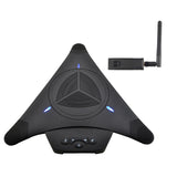 Aibecy MST-X1W 2.4G Wireless USB Video Conference Microphone Speakerphone 6m 360° Audio Pickup for Computer