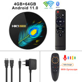 2021 Android 11.0  HK1 RBOX R3 RK3566 Smart TV Box 4GB 64GB DDR4 4K Dualband WIFI 2.4G/5G 8K Ultra HD Media Player Set Top Box