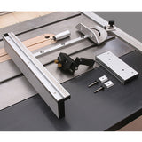 Miter Gauge Strengthen Aluminium Profile Fence W/ Track Stop Table Saw Router Angle Miter Gauge Saw Assembly Ruler Tool450-800MM