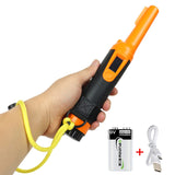 3 meters Waterproof handheld metal detector HS-10 LCD Display High Sensitivity Hand Held Gold Pinpointer All Metal Gold Finder