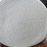 Storage Basket Cotton Rope Woven Storage Basket Organizing Basket Portable Large Storage Basket Household Goods, 55X35CM