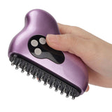 5 Gears Meridian Brush Handheld Massager ABS Zinc Alloy Electric Massage Brush Health Scraping Device Skin Care Massage Tool