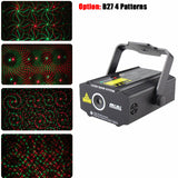 ESHINY R&amp;G Laser Stars/4 Patterns Projector DJ Christmas Light Dance Disco New Years Bar Family Party Stage Effect Lights Z8N6