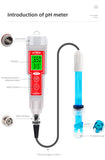 Ph-618L Portable PH Meter 2 in 1 PH Temperature Water Quality Tester with Backlight for Swimming Pool Drink Water Aquarium
