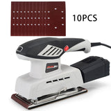 300W Random Orbital Electric Sander Machine with 10Pcs 125mm Sandpapers 220V/240V Strong Dust Collection Polisher by Prostormer