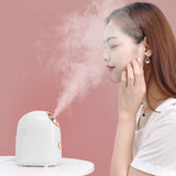 7 Color Led Face Light Therapy Mask Hot Mist Sparyer Facial Steamer Nano Moisturizing Beauty Machine For Women Face Skin Care