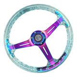 Universal 14'' Auto Acrylic Racing Steering Wheel Modified Parts Accessories