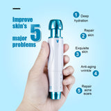 Painless Needleless Atomizing Introduction Instrument, Skin Moisturizing Rejuvenation Wrinkle remove Tool Home Salon