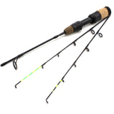 NEW 58cm Winter Ice Fishing Rods 2 tips Spinning Rod Carbon  Fiber Ice pole Ultra-light  Carp