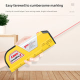 3 in 1 Infrared Laser Level Ruler Horizontal Meter Tape Scale Multi-functional Measure Instrument Vertical Equipment Measuring