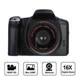 1080P Video Digital Camera 16X Digital Zoom De Video Camera Professional Digital Camera W/3"Display  With Wide-Angle Lens