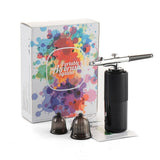 Mini Airbrush Kit With Compressor Multi-Function Art Painting Nano Spray Gun Nail Airbrush Cake Decorating Makeup Tattoo Sprayer
