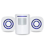 EU US Plug Smart Wireless Security Doorbell 38 Chimes Door Ring Intelligent Wireless Doorbell Smart Door Bell Welcome Doorbell