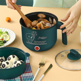 Electric Cooking Machine Household For 1-2 People Hot Pot Single/Double Layer Mini Electric Rice Cooker Non-stick Frying Pan