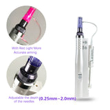 Mini Hydra Injector Gun Nano Water Mesotherapy Injector Tools Microneedle Pen Mesogun Needles Injection Facial Treatment