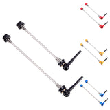 Dropship-ENLEE 1Set Bicycle Axis Skewer Titanium Skewer Front Rear Bikes Quick Release Skewer Lever MTB Parts